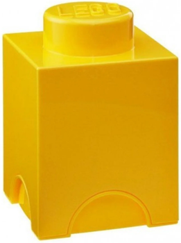 Коробка для хранения LEGO Storage Brick 1 Желтая (40011732)