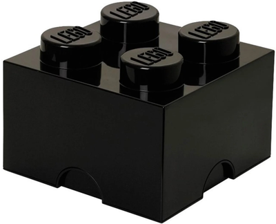 Контейнер для хранения LEGO Storage Brick 4 Черный (40031733)