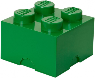 Контейнер для хранения LEGO Storage Brick 4 Зеленый (40031734)