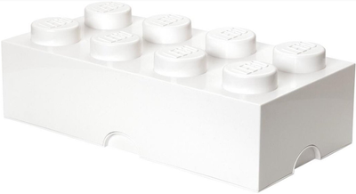 Контейнер в форме блока LEGO Storage Brick 8 Белый (40041735)