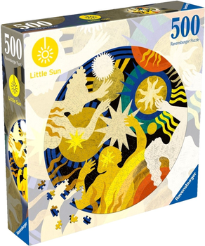 Puzzle Ravensburger Little Sun Zaangażowanie 500 elementow (4005555007654)