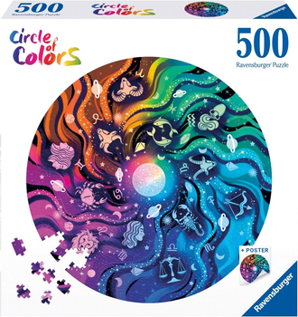 Пазл Ravensburger Circle of Colors Астрономія 500 елементів (4005555008194)