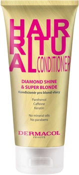 Odżywka Dermacol Hair Ritual do włosów blond z efektem nabłyszczenia 200 ml (8595003122740)