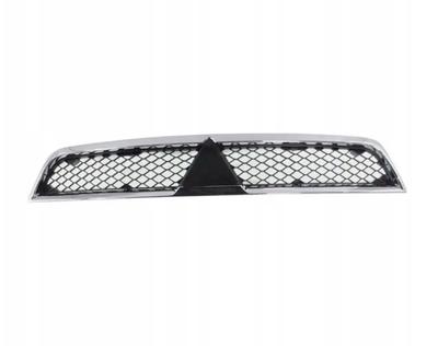 Решетка радиатора AVTM Mitsubishi Lancer X 2007 - 2012 верх.хром.рамка (184811991 7450A093)