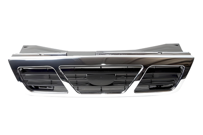 Решетка радиатора AVTM Daewoo Nexia 1995-2008 черн.+рамка (тип UZ Daewoo) хром 96269840 без эмблемы (181105992)