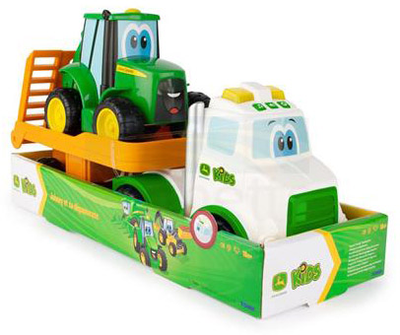 Тягач і Трактор Tomy John Deere зі світлом і звуком (0036881472070)