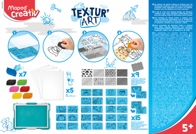 Набір для текстурної творчості Maped Textur Art (3154149070381)