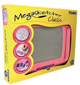 Магнітна дошка для малювання Tomy Megasketcher Рожева (5011666064843)