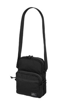 Сумка тактическая Helikon-Tex через плечо Черная EDC COMPACT SHOULDER BAG - BLACK (TB-ECS-CD-01)