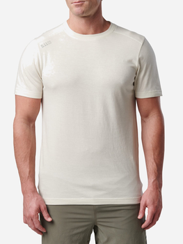 Тактическая футболка мужская 5.11 Tactical PT-R Charge Short Sleeve Top 82128-654 L [654] Sand Dune Heather (888579520217)