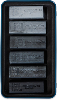 Набір вугільних блоків Derwent Charcoal XL Blocks 6 шт (5028252637053)