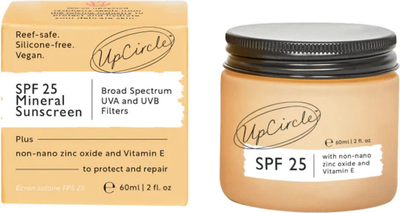 Krem przeciwsłoneczny UpCircle Mineral Sunscreen SPF 25 60 ml (5060571721174)
