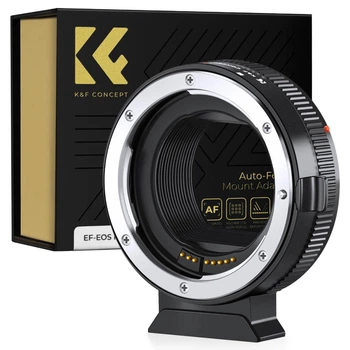 Автофокусный адаптер K&F Concept Canon EF на EOS R (EF-S на RF) для EOS RP R R6 R5