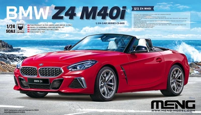 Збірна модель 1/24 автомобіль BMW Z4 M40i Meng CS-005