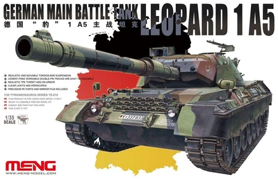 Збірна модель 1/35 Німецький ОБТ Leopard 1 A5 Meng TS-015