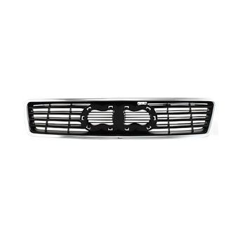 Решетка радиатора Audi A6 1997-2001, хромированная рамка, AVTM, 180014990