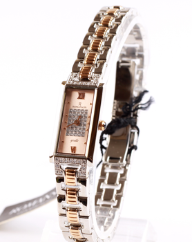 Часы Romanson RM4598QL1JAC6R представлены в серебристом и розовом золоте.