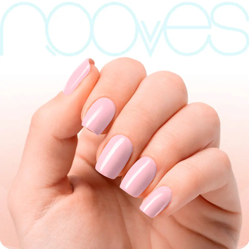 Лампа для нігтів Nooves + Manicure Set Nooves Premium Pink 5 шт (8436613950838)