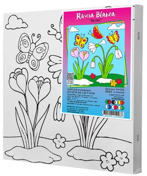 Картина по контурам Riviera Blanca Весна 25x25 см (КА-086) (4820204010966)