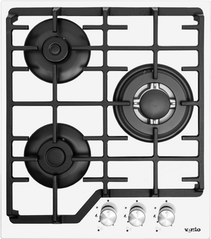Варильна поверхня газова VENTOLUX HG430-W3G CEST (WH)