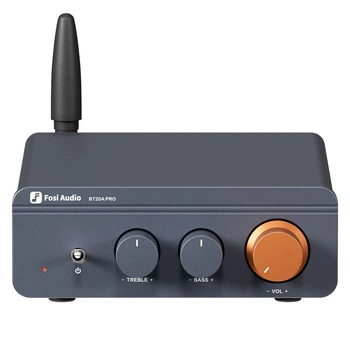 Усилитель звука Fosi Audio BT20A Pro Blue, Bluetooth 5.0, 2x300W
