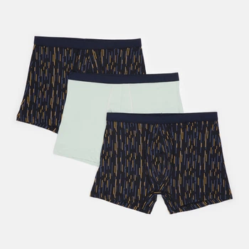 Трусы (3шт) Basic Collection XL мятный, темно синий 1438090249