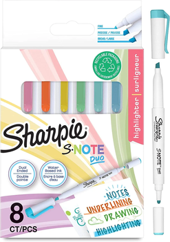 Набір фломастерів Sharpie S-Note Duo 8 шт (3026981821165)