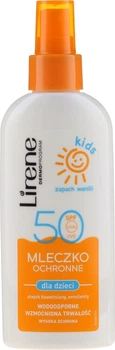 Захисне молочко-спрей для засмаги SPF 50 Lirene Kids Sun Protection SPF 50 150ml (819467-20333)