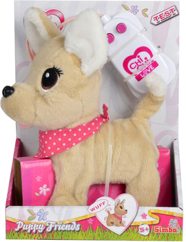Zestaw do zabawy Simba Toys Chi Chi Love Friends Puppies Beige 20 cm (4006592026110)