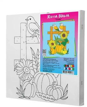 Картина по контурам Riviera Blanca Осень 25x25 см (КА-123) (4829957101136)