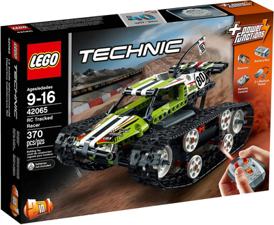 Zestaw klocków LEGO TECHNIC Wyścigówka ze zdalnym sterowaniem 370 elementów (5702015869720)