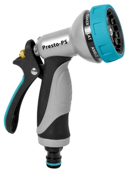 Пістолет для поливу Presto-PS металевий насадка на шланг (72033)
