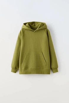 Худи детский Zara 0088/603 152 см Оливковый