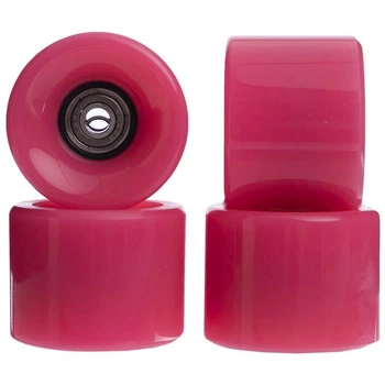 Колеса для скейтборда Penny с подшипником SP-Sport ABEC-7 SK-4797 60х45мм Розовый