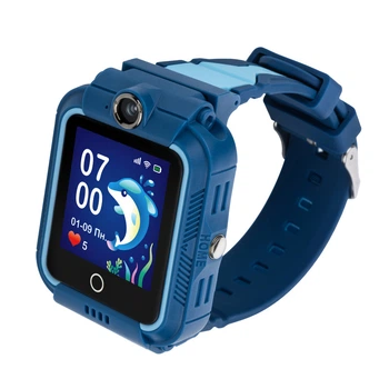 Детские смарт-часы с видеозвонком AURA A400 4G Tracker/WIFI Blue