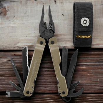 Мультитул Leatherman Super Tool 300M Coyote (18 инструментов) + чехол MOLLE