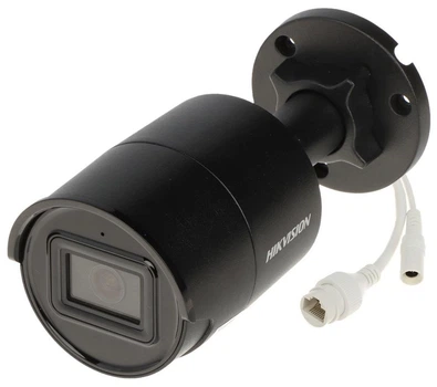 IP відеокамера 4 Мп Hikvision DS-2CD2043G2-IU BLACK (2.8 мм) з вбудованим мікрофоном та відеоналітикою