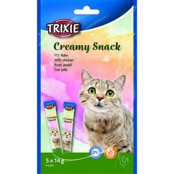 Ласощі для кішок Trixie Creamy Snacks з куркою, 14г/5шт