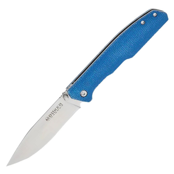 Нож складной Boker Magnum Deep Blue Canvas Синій