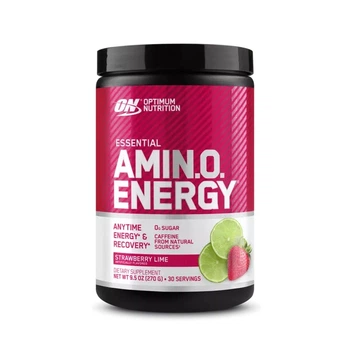 Предтренировочный комплекс Optimum Nutrition Essential Amino Energy, 270 грамм - Клубника-лайм