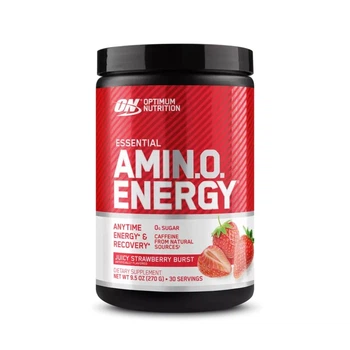 Передтренувальний комплекс Optimum Nutrition Essential Amino Energy, 270 грам - Полуниця