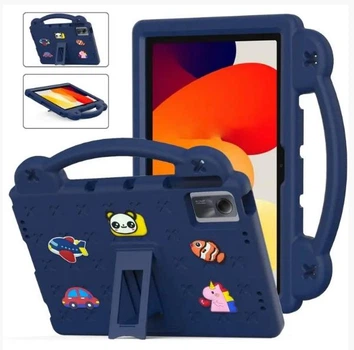 Детский чехол Junior Case Tablet на Doogee T30 Pro (11") темно-синий
