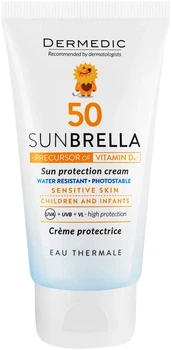 Крем сонцезахисний Dermedic Sunbrella для дітей Spf 50 50 мл (5901643172053)