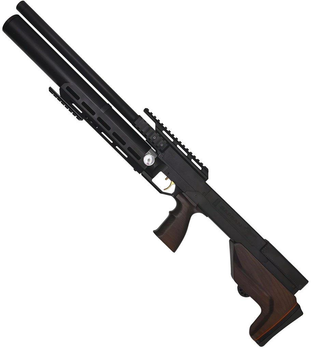 Пневматическая винтовка (PCP) ZBROIA Sapsan TAC 550/300 (кал. 4,5 мм, коричневый)+Электрический компрессор высокого давления 30Mpa (300 Атм)