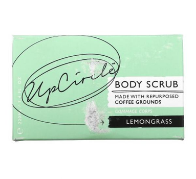 Скраб для тіла UpCircle Coffee Body Scrub Lemongrass 200 мл (5060571720139)