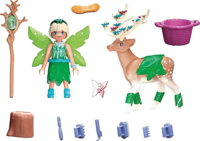 Klocki  Playmobil Ayuma Forest Fairy z tajemniczym zwierzątkiem (4008789708069)