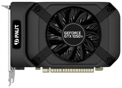 Видеокарта Palit GTX 1050Ti 4Gb StormX (NE5105T018G1-1070F) (GDDR5, 128 bit, PCI-E 3.0 x16) Б/у
