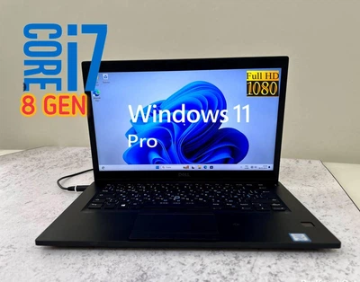 Ультрабук ноутбук бу Dell Latitude E7490 / 14" (1920x1080) IPS / Intel Core i7-8 Gen (4 ядра 8 потоков)/ 16 GB Ram DDR4/ 1ТБ SSD/ б/у