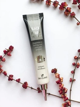Крем для век от морщин с черным жемчугом 3W Clinic Black Pearl Eye Cream 40 ml