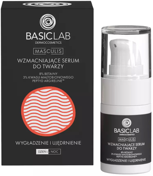 Serum do twarzy BasicLab Dermocosmetics Masculis 15 ml (5904639170811)